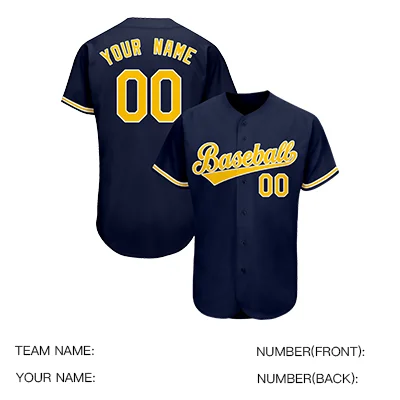 Personalized Custom Baseball Jerseys Shirt Print Team Name/Number Softball Jersey Club League Game Training Uniform for Men/Kids