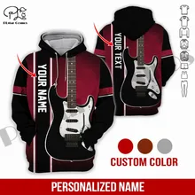 

PLstar Cosmos Newest 3Dprinted Guitar Music Custom Name Lover Gift Harajuku Streetwear Unique Unisex Hoodies/Sweatshirt/Zip Q-1