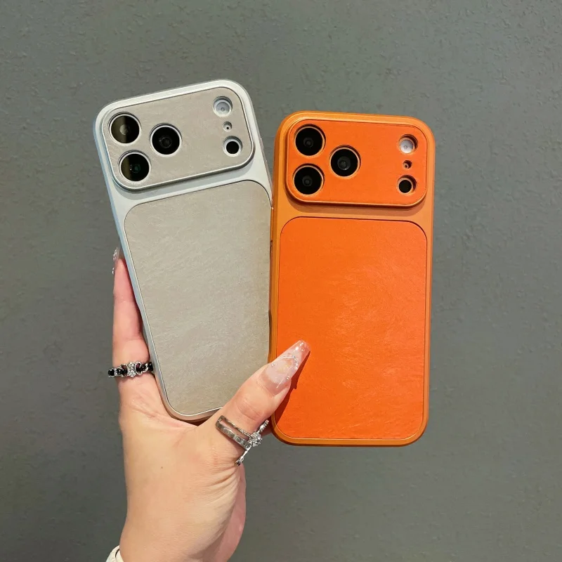Elegant Frosted Velvet Texture Shockproof Phone Case with Full Bumper Protection