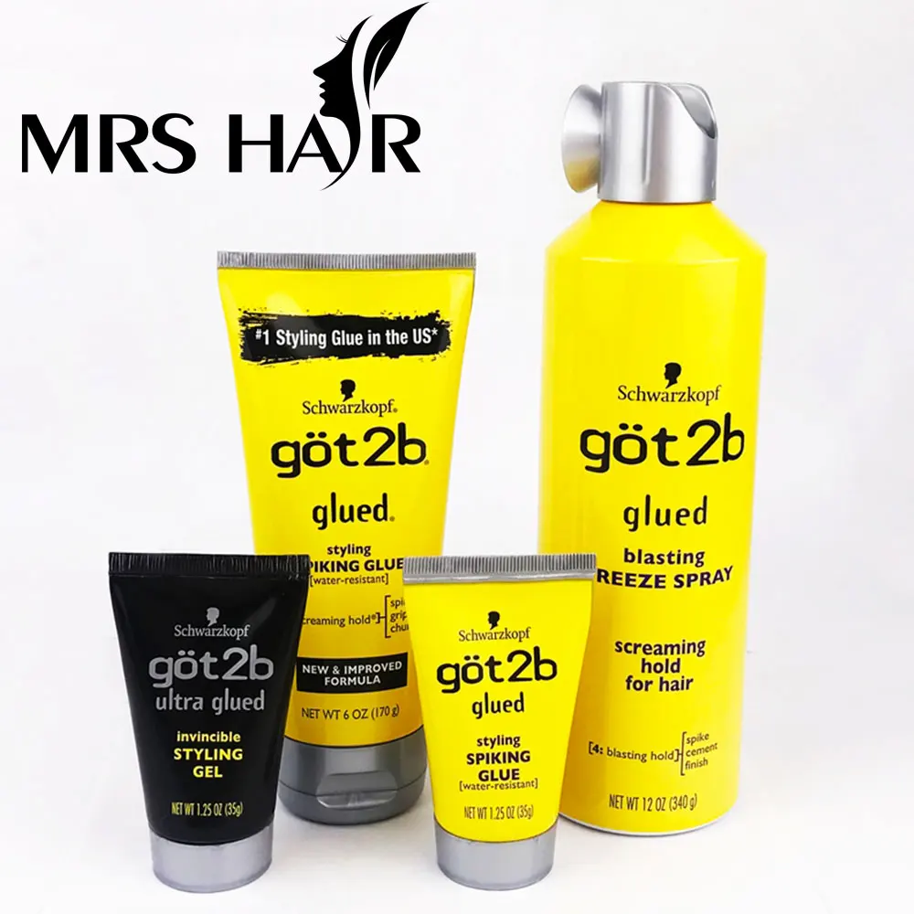 Got 2b Glued 35g Hair Gel Got2b Glued Got2b Glued Spray Got2be Freeze ...