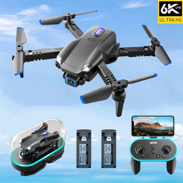 New Mini Drone 4K Profesional Quadcopter WiFi Fpv Drone 6K HD Dual Camera Drones Foldable RC Plane Helicopter Drones Toys Gifts 1