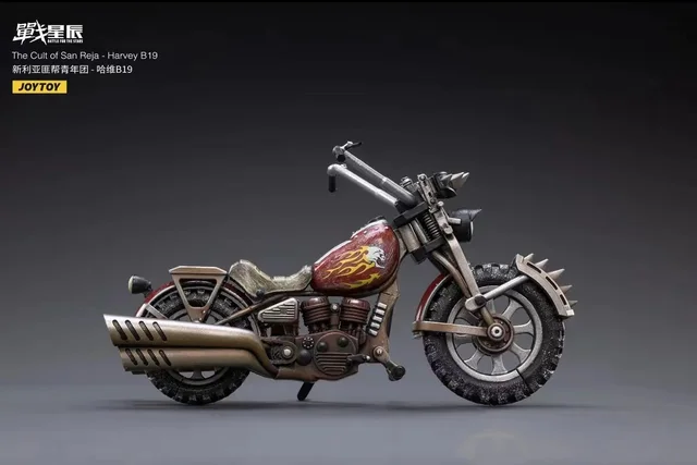 1/18 JOYTOY Action Figure Motorcycle The Cult Of San Reja