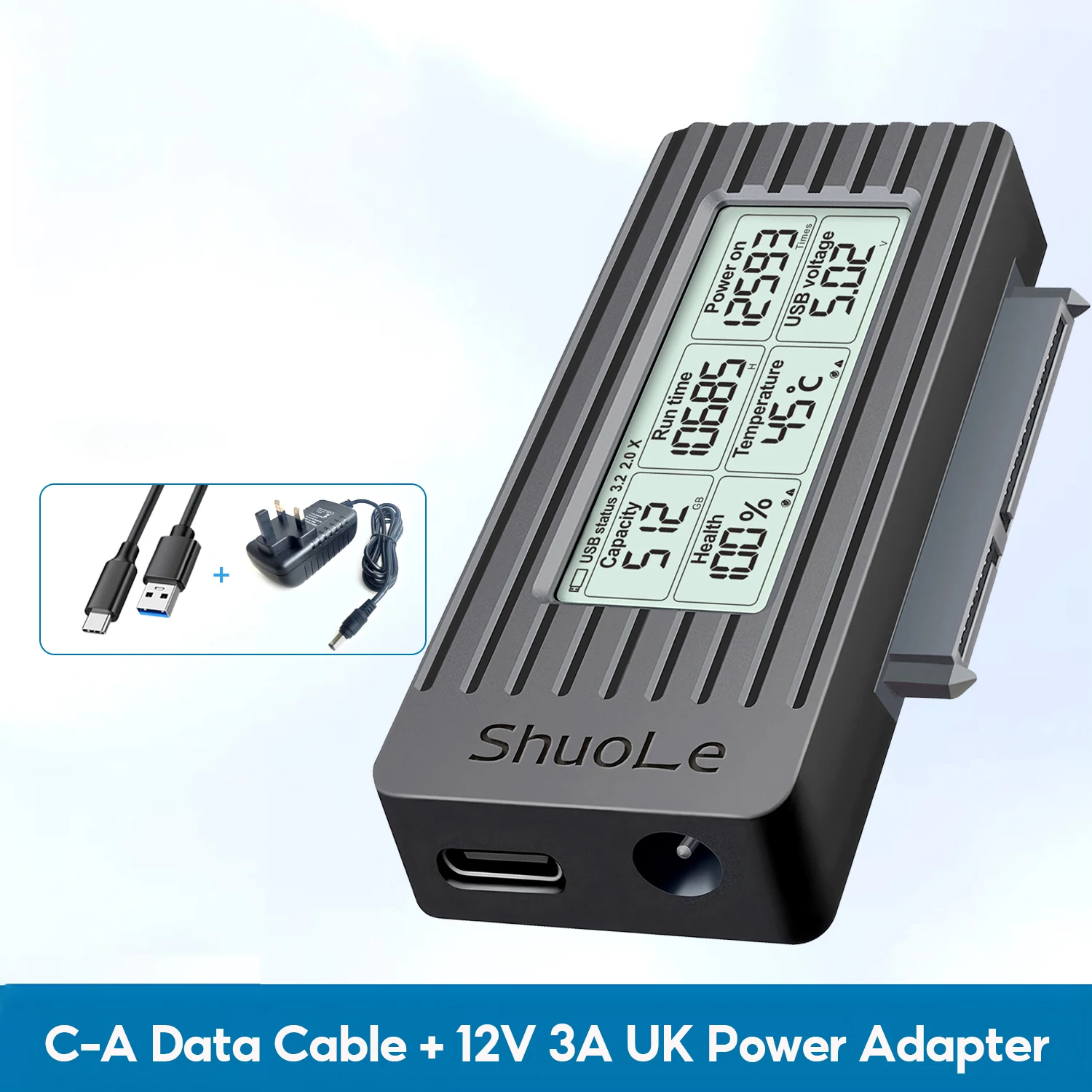 USB to SATA Adapter Converter Cable USB 3.2 3.0 to