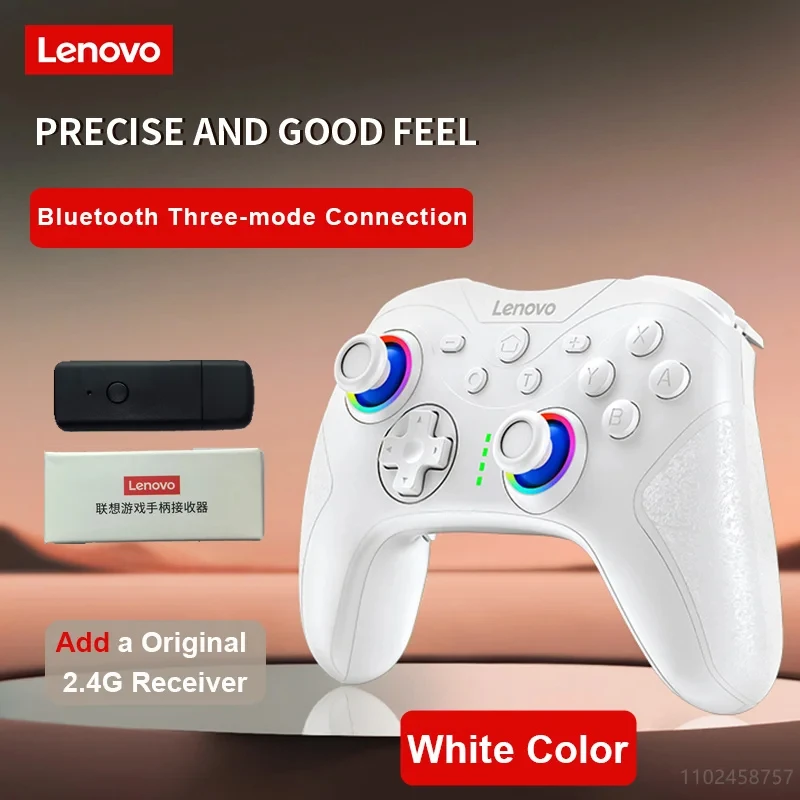 New Lenovo Six-Axis Gamepads S01 Wireless Bluetooth 2.4G Smart