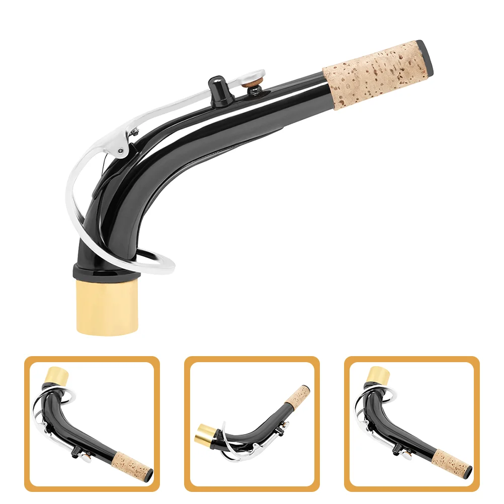 

Kit Saxophone Bent Neck Brass Bend Alto Part Replacement Accessories