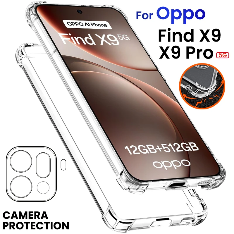 Clear Crystal Soft Silicone Shockproof Case