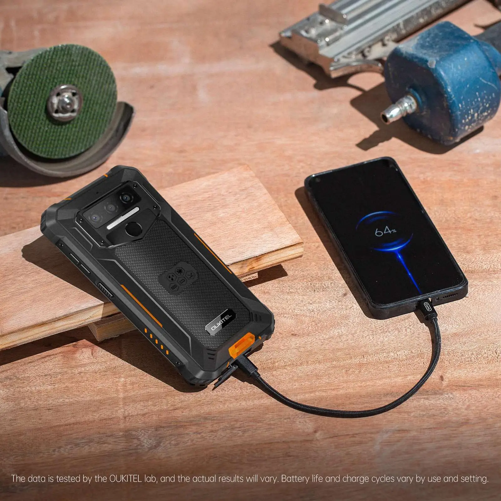 Oukitel WP23 Plus Rugged Phone 8GB+256GB 6.52 inch Android 14.0Unisoc T606 Octa-core 10600mAh NFC 4G Smartphone