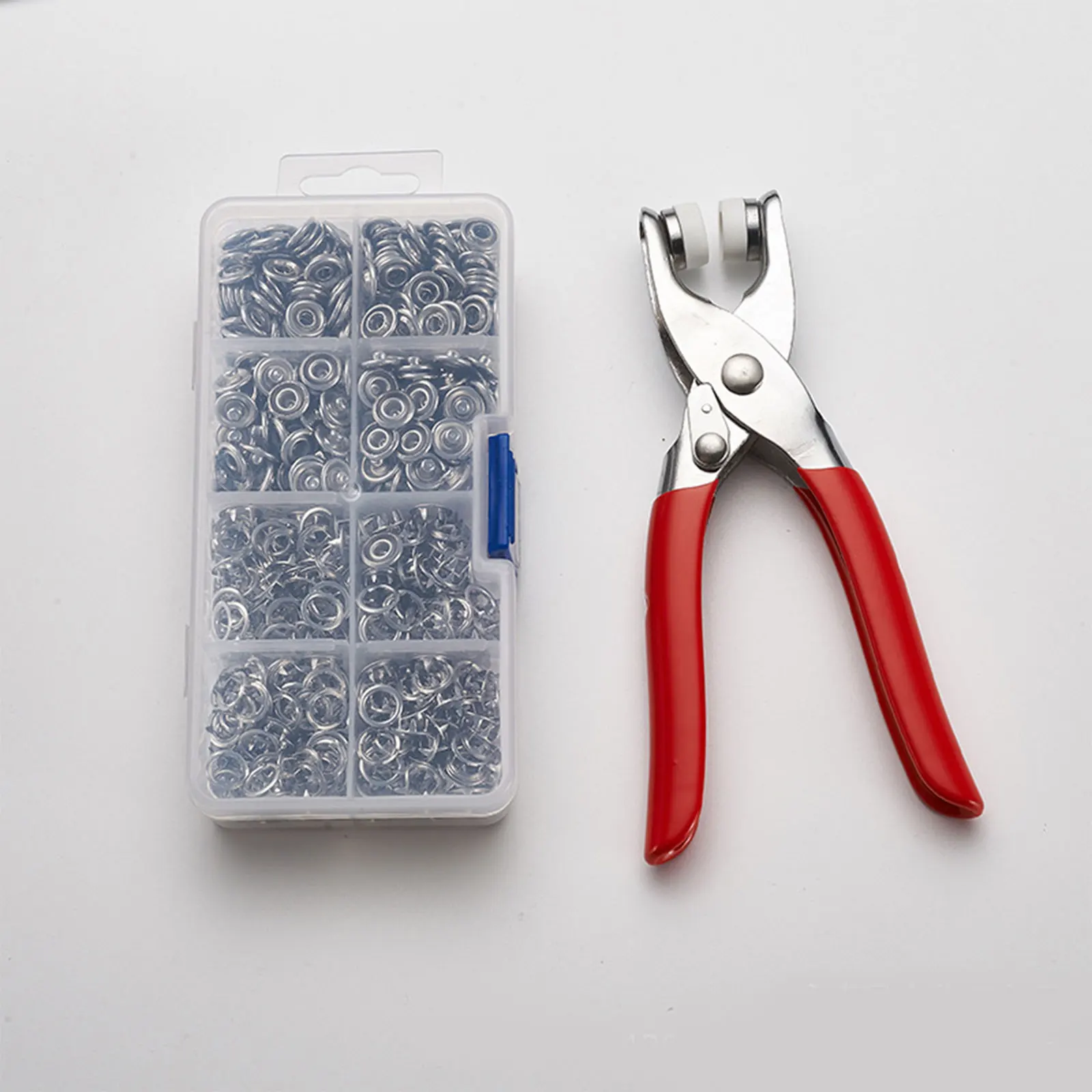 

Metal Snaps Buttons With Fastener Pliers Tool Kit Stainless Steel Sewing Free Buttons Set For Jeans Clothing DIY Handcrafts