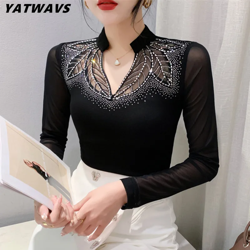 New 2023 Autumn Winter European Clothes Cotton T-Shirt Fashion