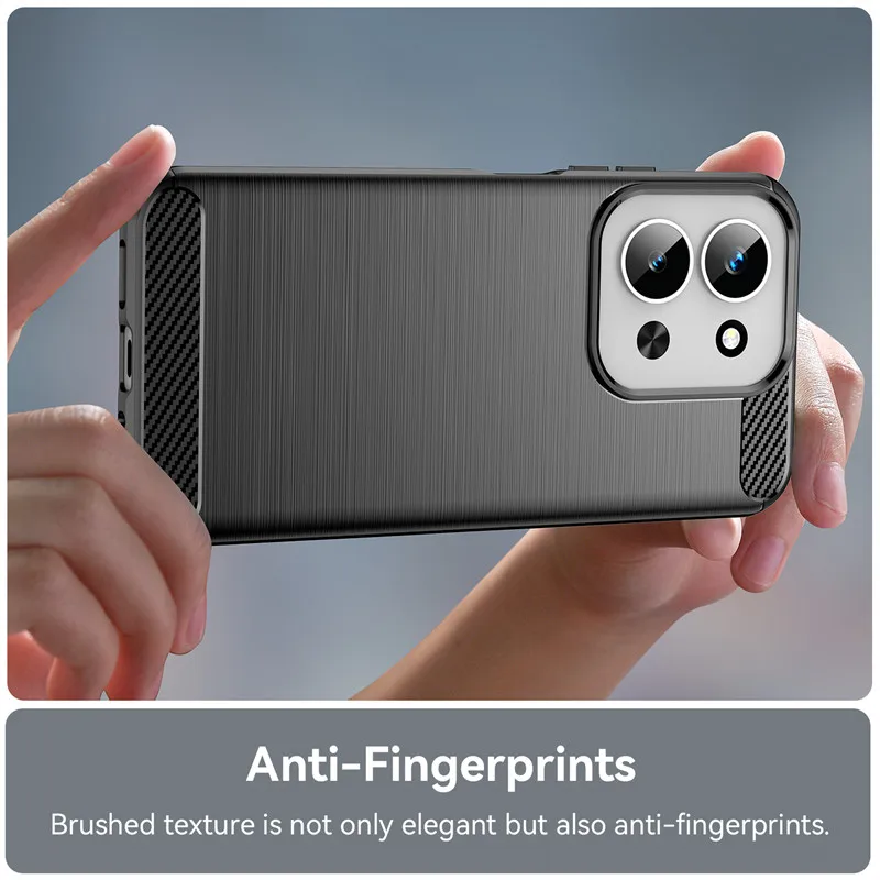 Shockproof Silicone Brushed TPU Protective Phone Case