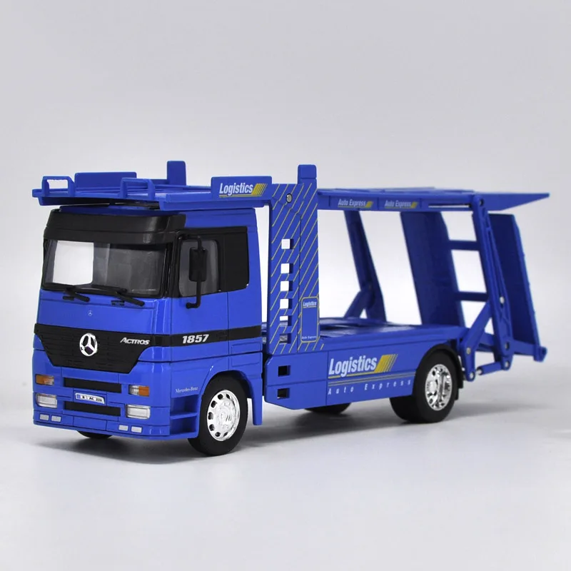 WELLY 1:32 Kenworth Alloy Trailer Car Model Diecast Metal American