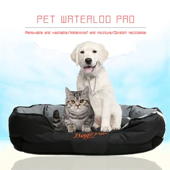 BingoPaw Large Soft Dog Bed with Removable Cushion Waterproof Sofa Dog Pet Bedding Scratch Prevention Oxford Cover 6