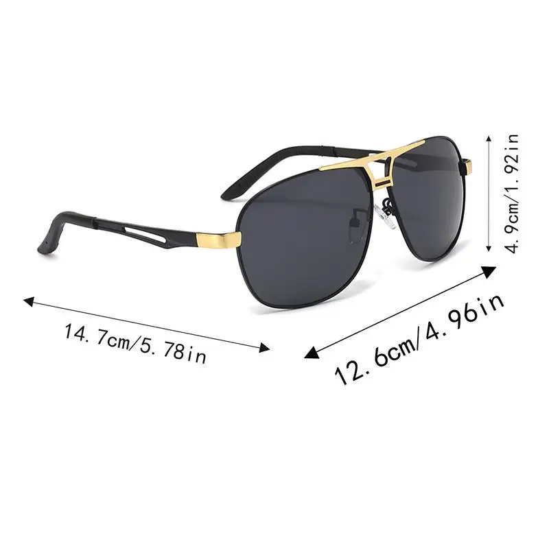 UV Sunglasses For Men Polarized Sunglasses For Sports Men Pilot Outdoor Sun Glasses Anti Glare Summer Golf Eyewear