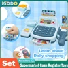 Simulation Supermarket Cash Register Toys Set With Lighting And Sound Effects Calculation Checkout Children Pretend House Toys 1