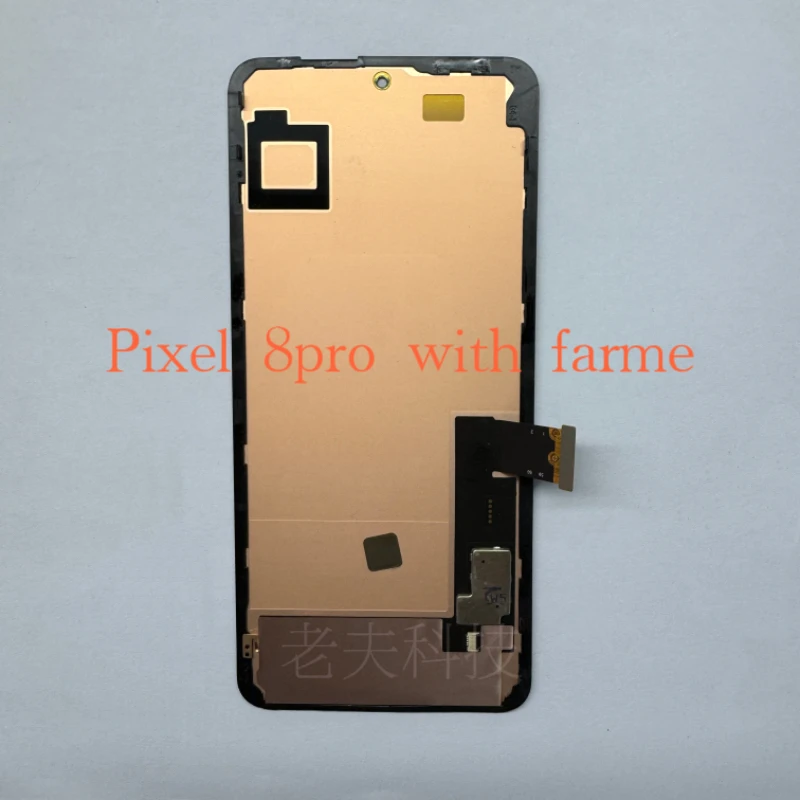 AMOLED For Google Pixel 8 Pro Display Touch Screen LCD Digitizer Assembly With Frame For Google Pixel 8pro LCD