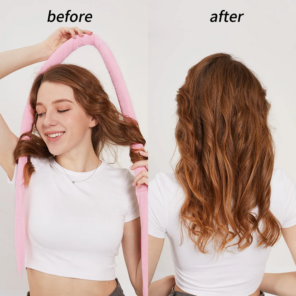 Heatless Curling Rod Headband hair styling tool hair curling tools for Lazy Hair Curlers