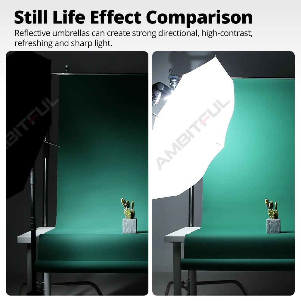 고독스 91cm 36인치 반투명 흑백 우산 이중층 반사판 스튜디오 플래시 스트로브 조명용