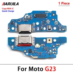 Universal USB Dock Connector Charging Port Flex Cable with Mic Module (G23)