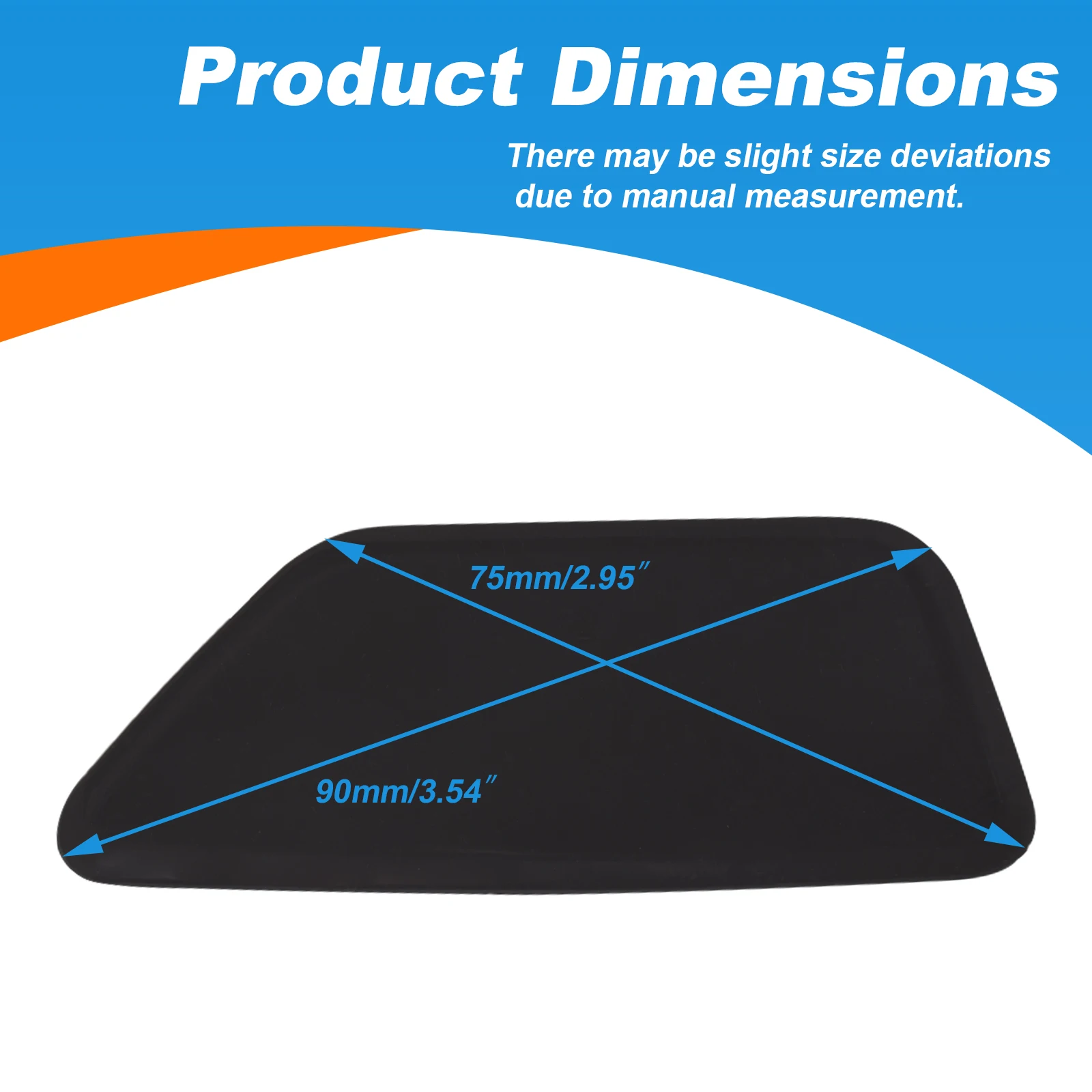 Front Bumper Headlight Washer Cover Cap For Subaru Legacy Accessories 2010 2011 2012 car headlight washer nozzle cover