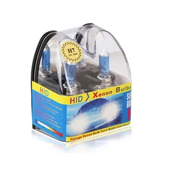 Super Bright White H7 Halogen Car Headlight Bulbs - 2 Pack (12V, 6000K, High - Intensity Illumination) (2PCS 55W with BOX)