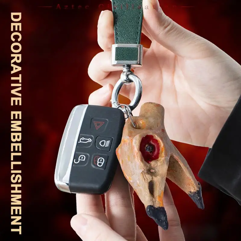 Spooky Aztec Death Whistle Loud Screaming Bone-Chilling Sounding Whistles Adults Unique Scary Ornament Noise Maker Holidays