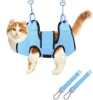 TONG Cat Holder for Grooming Pet Hammock Restraint Bag for Cleaning Pet Grooming Supplies for Dogs Cats Bathing Nail Clipping 1