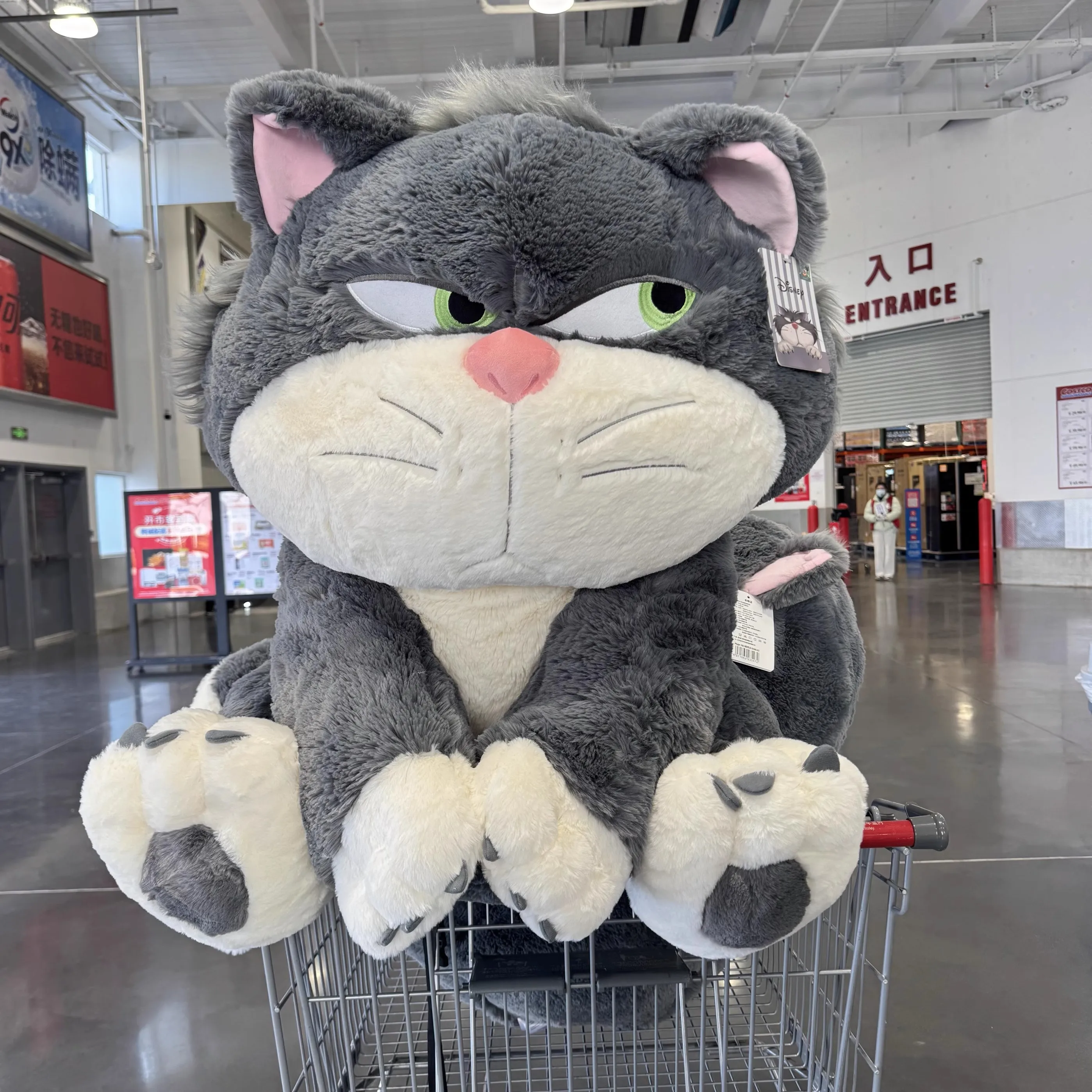 ディズニー 80cm 大きなぬいぐるみ、愛らしいブランケット/昼寝