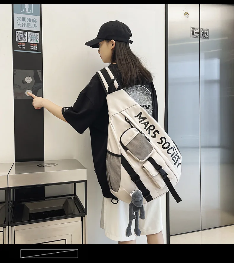 【韓国 Rest & Recreation】COTTON SHOULDER BAG Kids Girl's Handbag Shoulder Bag Korean Style Pure Cotton