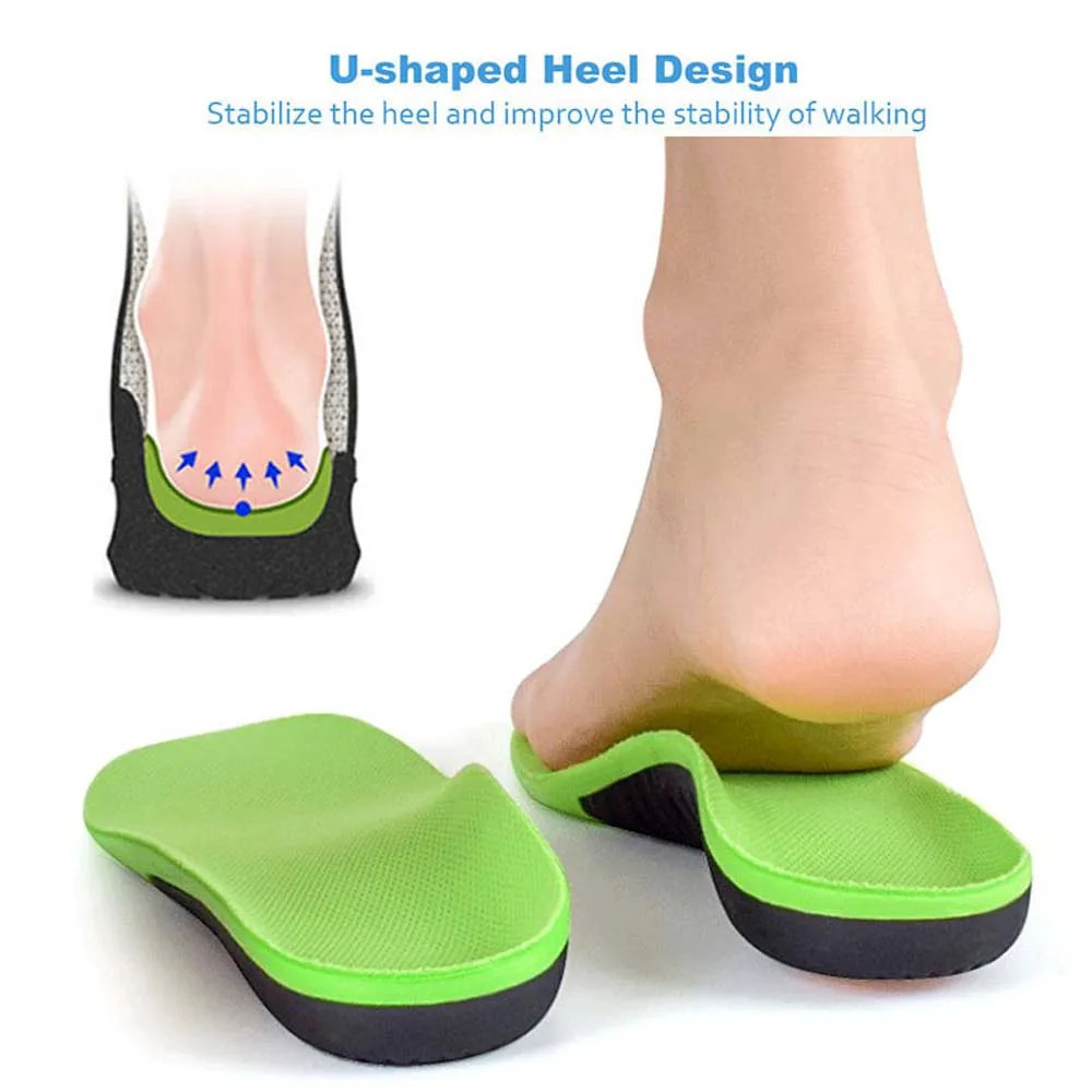 Enhanced Comfort Orthopedic Arch Support Insoles