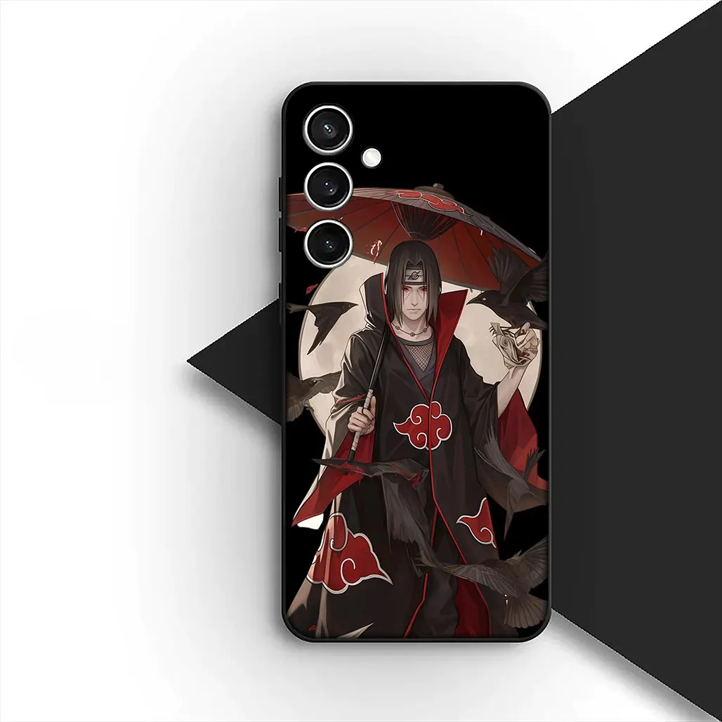 Anime Uchiha Itachi Naruto Silicone Phone Case Cover