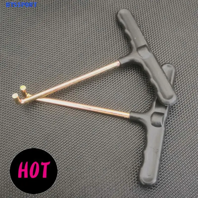 1 Piece Trampoline Spring Pull Tool Trampoline T Hook Tool Tent Peg Puller Extractor for Outdoor 11cm