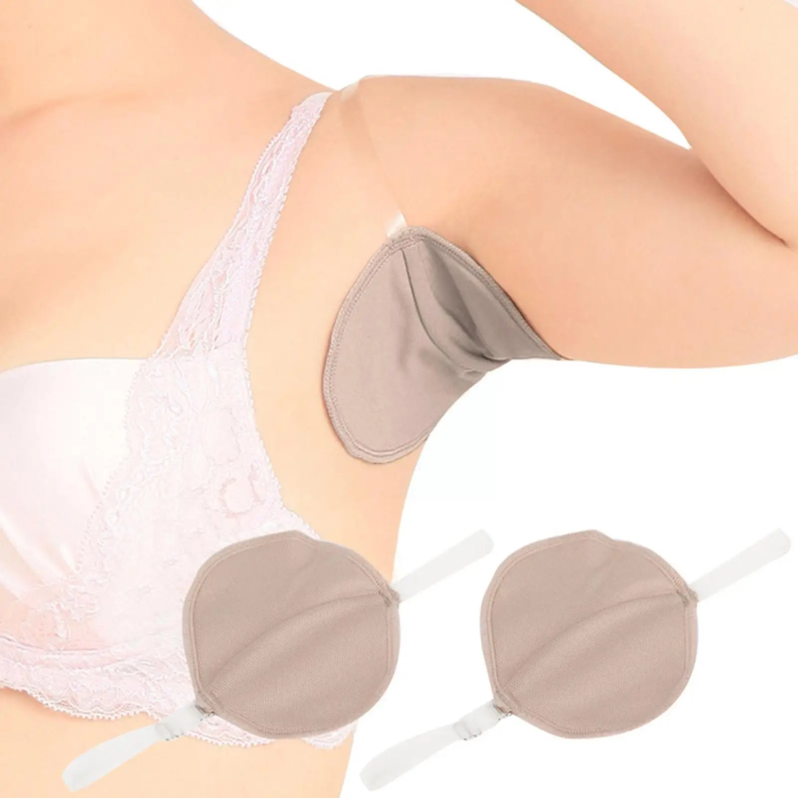 

Моющиеся Прокладки для подмышек от пота, впитывающие пот прокладки для подмышек, впитывающие пот накладки для платья, дезодорант от пота плечевые E4K1