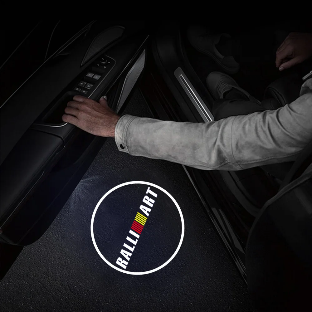 Emblemat na drzwiach samochodu lampy powitalne bezprzewodowe projektor LED dekoracja samochodu dla Daihatsu Terios Sirion Mira Materia Rocky YRV