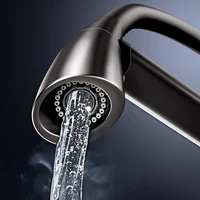 Robinet de cuisine Gestan en laiton brossé doré avec interrupteur tactile, noyau de valve en céramique à poignée unique, robinet d'évier d'eau chaude et froide 6