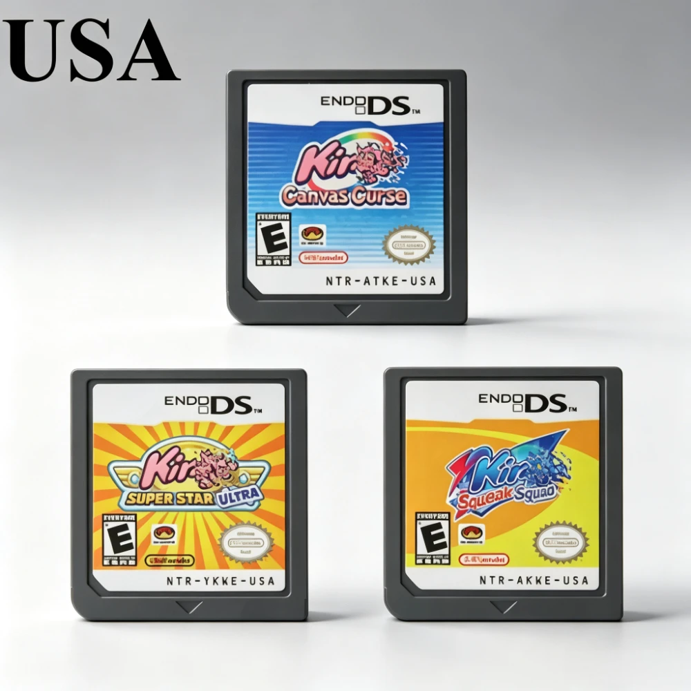 Kirby Series Retro Game Cartridge Collection