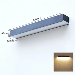 Solar LED Waterproof Outdoor Garden Decorative Lamp - Super Bright Sunlight Wall Light (Warm Light)