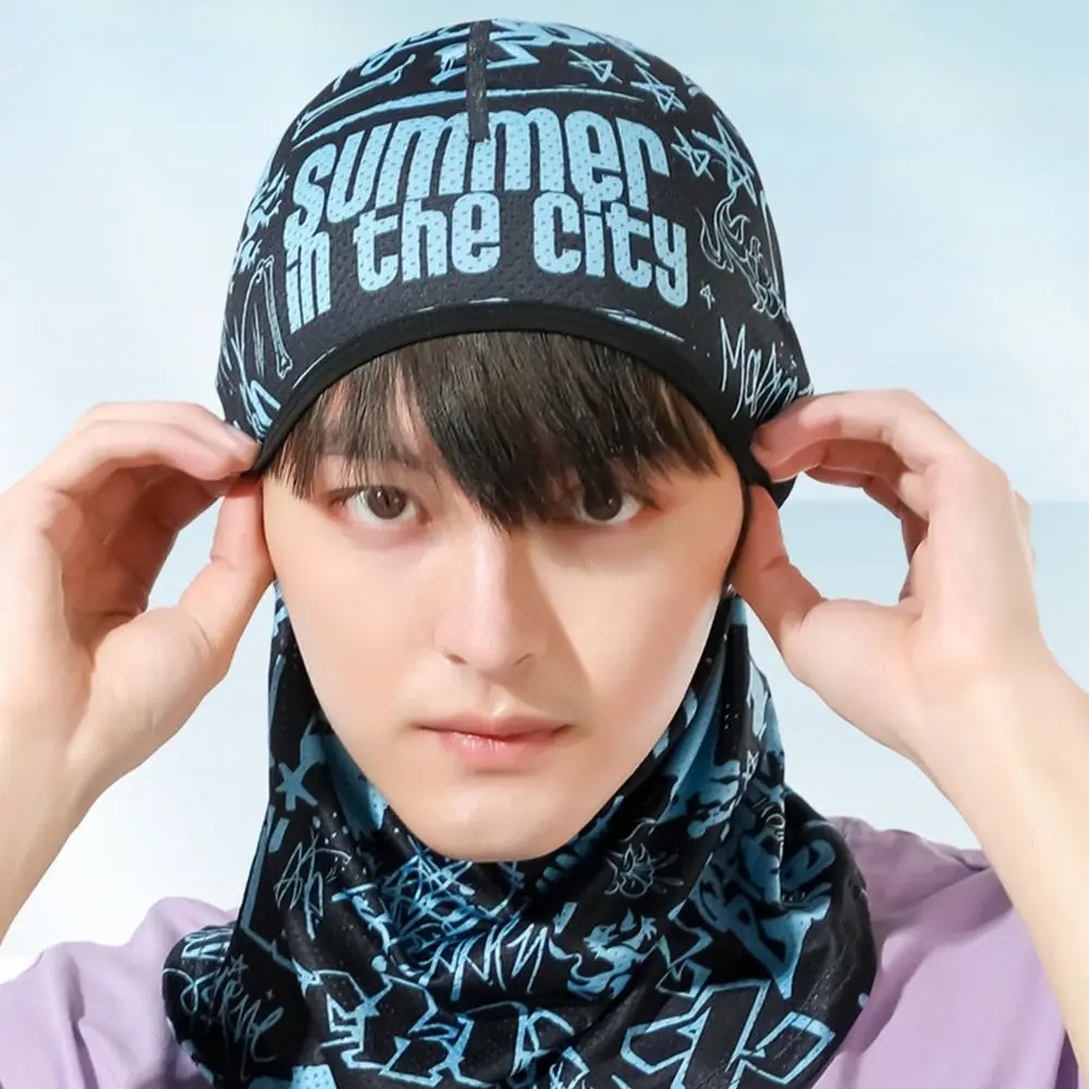 Men's Caps Cycling Balaclava Full Face Ski Mask Bicycle Hat Windproof Breathable Anti-UV Motocross Motorcycle Helmet Liner Hats 6