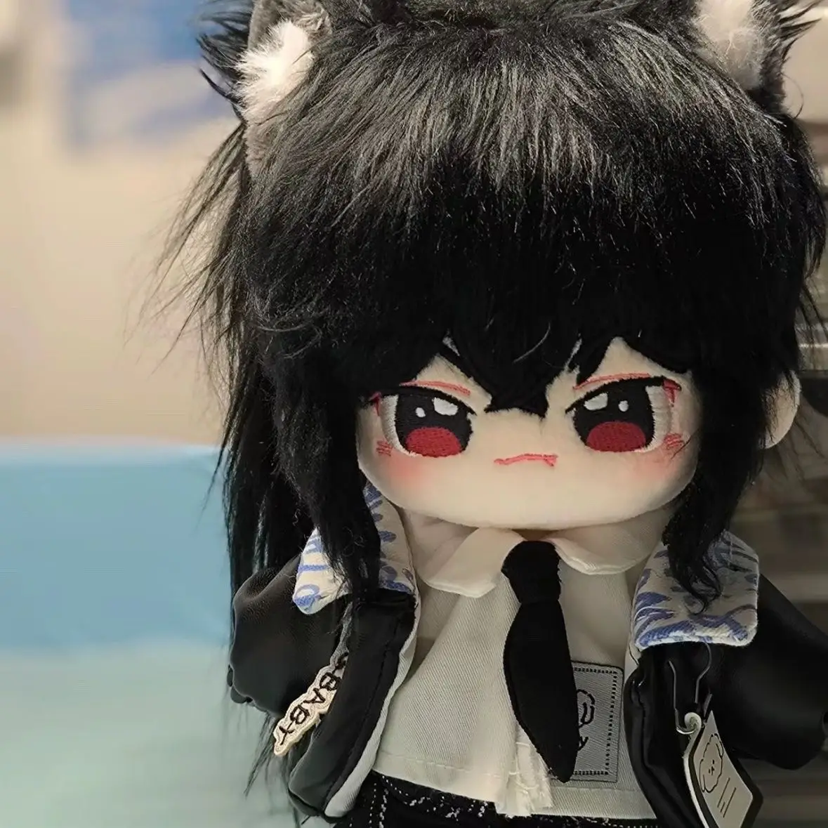 Anime MDZS Mo Dao Zu Shi Jin Ling Handsome Plush Doll Body Anime Cosplay Dress Up Stuffed Plushie Toys Idol Figures Xmas Gift