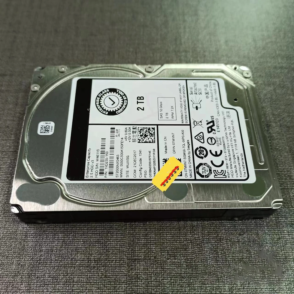ST2000NX0463  ϵ ũ 0TMVN7 2T SAS 7.2K 2.5 ġ 12G ϵ ̺ HDD