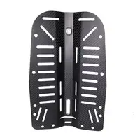 Deluxe Scuba Diving Carbon Fiber Backplate Lightweight Compacted Technical Cave Divers Back Plate 1