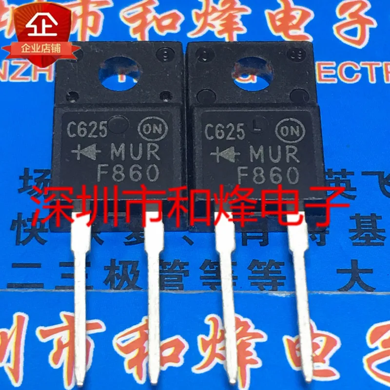 

5PCS-10PCS MURF860 TO-220F 600V 8A New And Original On Stock