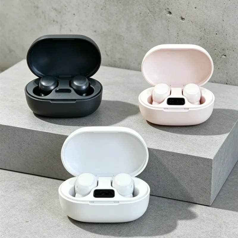 TWS E6S Bluetooth Earphones Wireless bluetooth headset Noise Cancelling Headsets Microphone Headphones 1