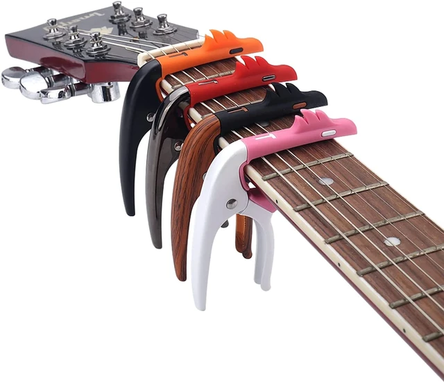 Guitar Capo,Metal Flamingos Capo With 3 Pick for Acoustic Electric Guitars Pick Ukulele Mandolin Banjo Guitar Accessories - AliExpress