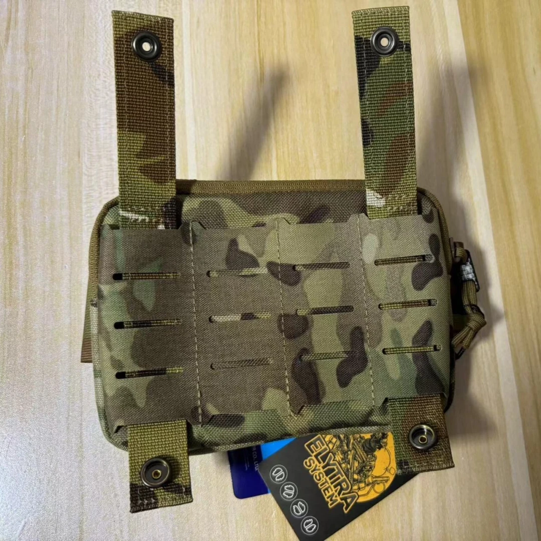 Tactical Super Admin Pouch MOLLE Compatible Tactical Pouch Admin Gear Storage, Heavy Duty Outdoor Pouch for Tactical Vest 3