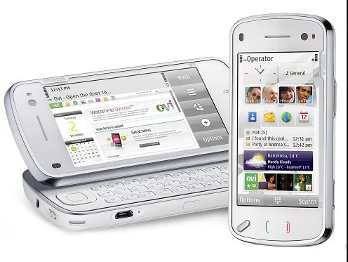 

Original Nokia N97 32GB Mobile Phone 3G 5MP Wifi GPS 3.5''Screen Slide cover Unlocked Smartphone Russian Hebrew Arabic Keyboard