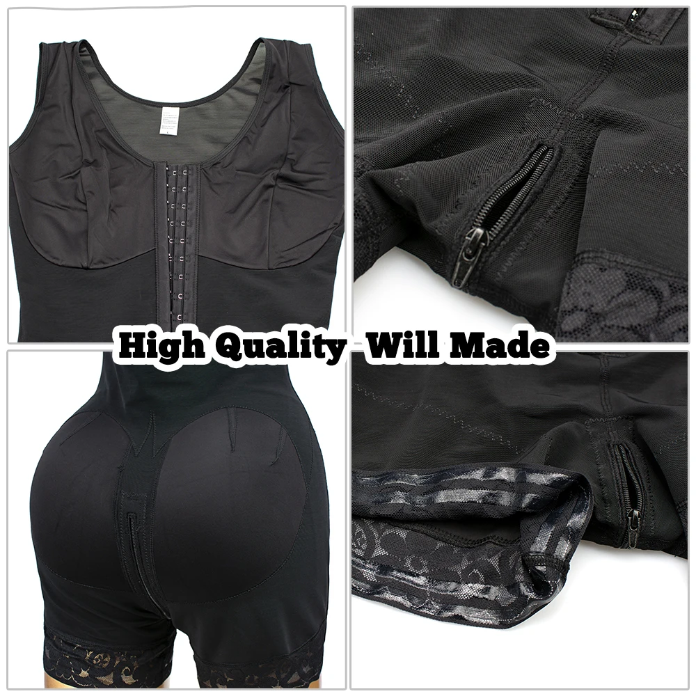 Women Body Shaper Full Body Shapewear Compression Girdle Fajas Colombian Corrective Underwear Tummy Control Shaper Butt Lift Slim Corset Bodysuits