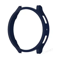 Sparkling Diamond Bumper Bling Watch Case Cover - Fashionable Two-Row Design for Galaxy Watch5 44 (Dark Blue02)
