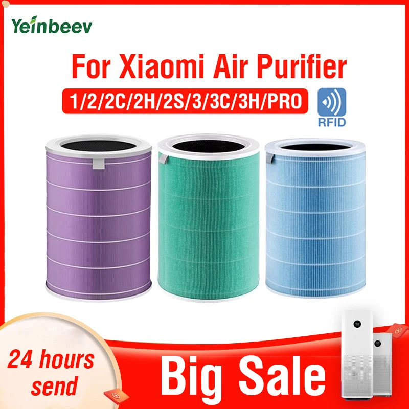 Replacement Xiaomi Hepa Filter Air Purifier Filter for Xiaomi Air Purifier 3H 2S air filter