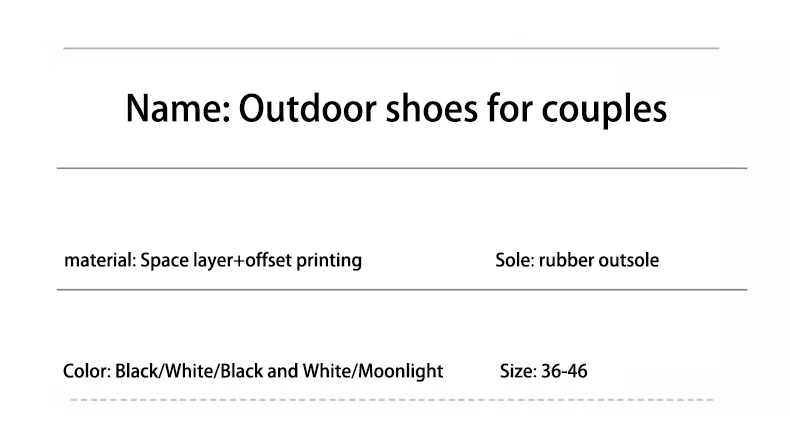 Description Picture 4 of itemMen's Water Shoes Women's Men's Beach Shoes Lndoor Fitness Shoes Outdoor Recreational Sports Cycling Shoes Rubber Soles