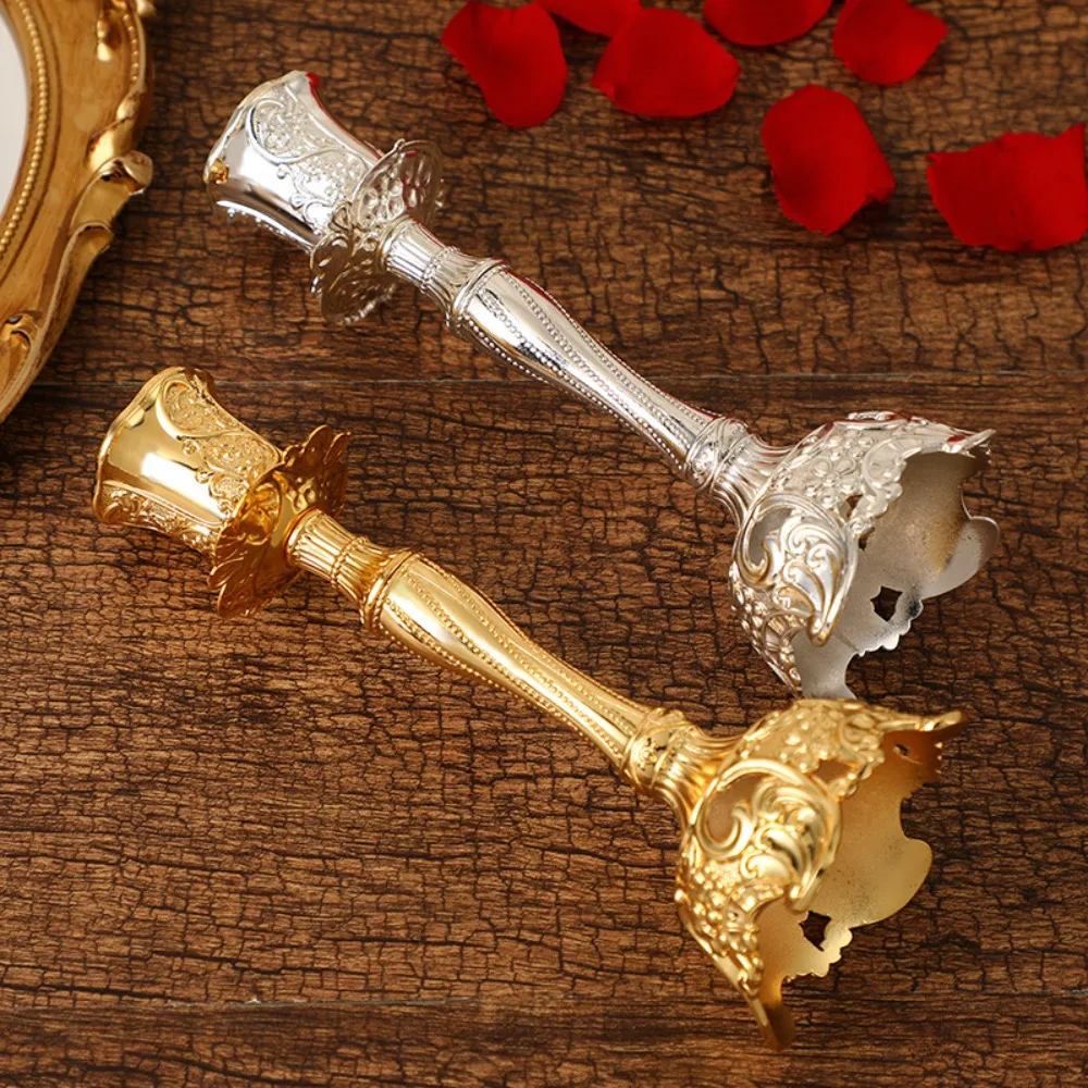 Decorative Retro Taper Candle Holder Single-Headed European Style Retro Candlestick Romantic Wedding Candlestick Wedding